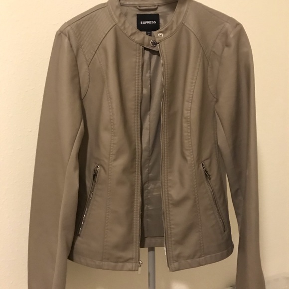 *Express* Leather Jacket - Picture 3 of 5